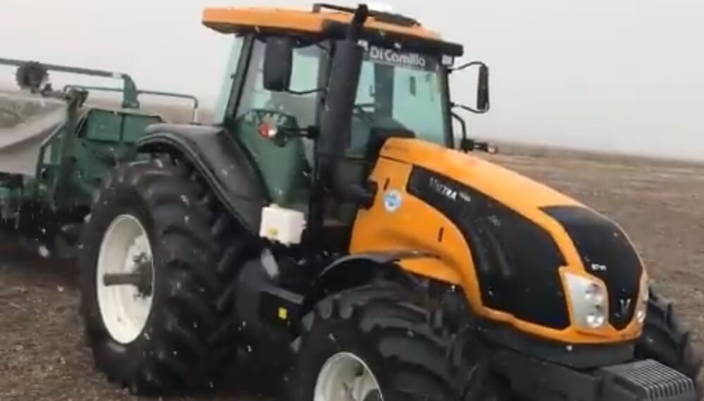 La ola polar pintó de blanco nieve localidades bonaerenses y del sur santafesino
