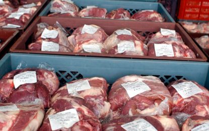 Continúan cayendo las exportaciones de carne vacuna