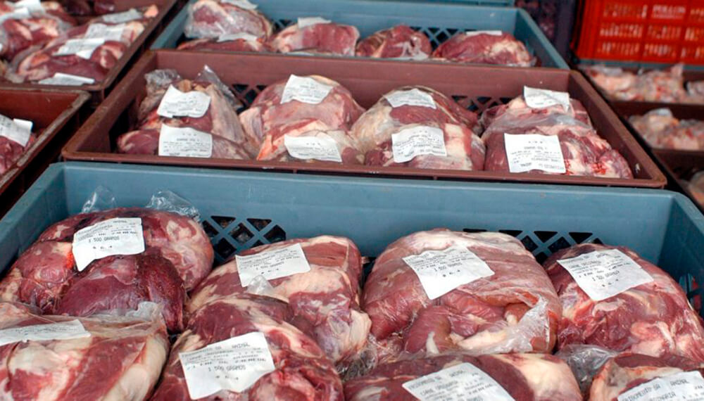 Continúan cayendo las exportaciones de carne vacuna