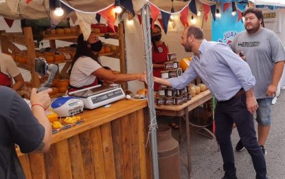 Arturo Videla, en Tandil: “Impulsamos el valor agregado en origen”