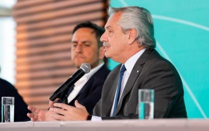 Alberto Fernández: “Es muy importante la aprobación de una ley de humedales”