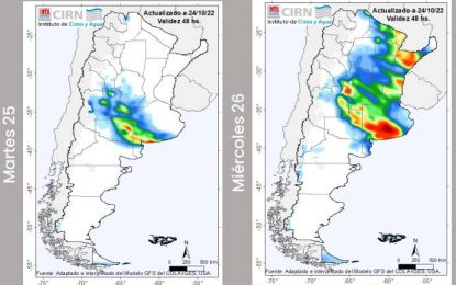 El alivio está cerca: confirman el ingreso de un frente con fuertes tormentas al centro del país