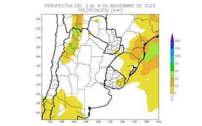 En blanco: vientos del trópico traerán humedad, pero no alcanzará para generar lluvias