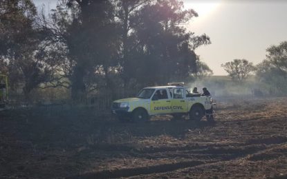 Hicieron un asado para ver la semifinal de Argentina y quemaron 115 hectáreas de trigo y girasol