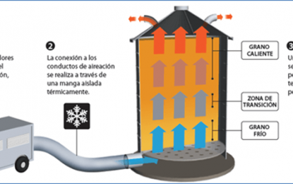 Refrigeración artificial, una opción para almacenar granos en regiones calurosas