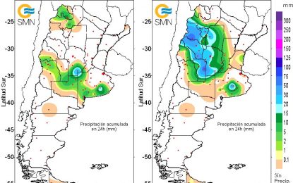 Tras las lluvias, primero un descenso térmico y después “un lapso seco y cálido” que durará varios días