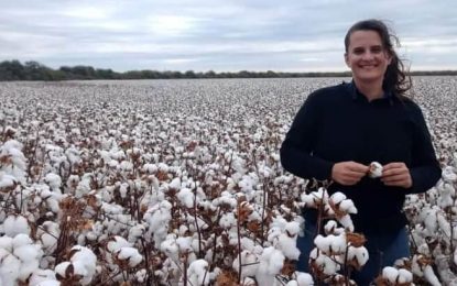 Jéssica, la joven que se crió entre algodones, soñaba con ellos y hoy trabaja para mejorarlos