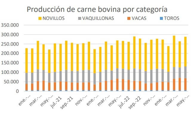 Sobra carne: en cinco meses se faenaron 6 millones de bovinos, un 12% más que hace un año