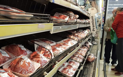 La devaluación y la suba de la carne derivaron en la mayor inflación desde febrero de 1991