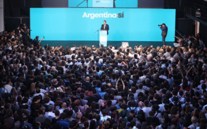 Massa incluyó al campo en su discurso: prometió “hacer valer los recursos naturales con valor agregado”