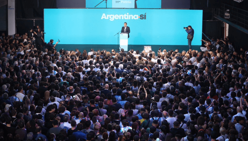 Massa incluyó al campo en su discurso: prometió “hacer valer los recursos naturales con valor agregado”