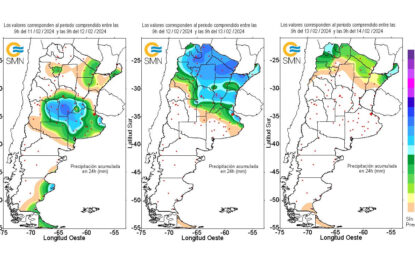 Carnaval de lluvias: el registro completo, zona por zona, de los últimos días
