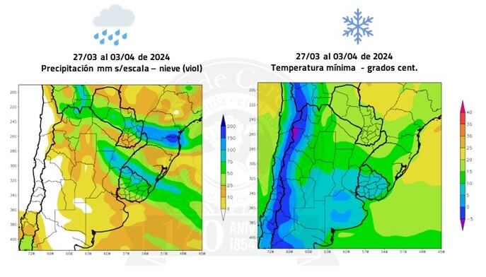 El clima en Semana Santa: lluvias solo en el norte y ¿las primeras heladas en la zona núcleo?