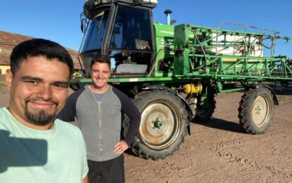 Matías y Nicolás, los amigos que transformaron sus ganas de invertir en un negocio de pulverización