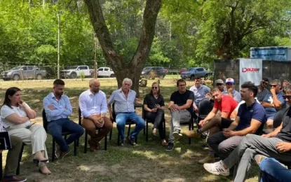 Santa Fe presentó una nueva variedad de arroz